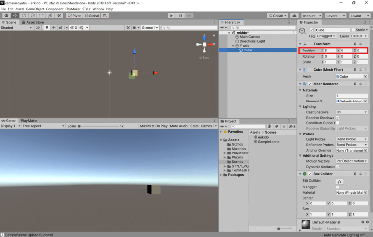 [Unity / Render Texture] How to reflect the camera image to the object ...