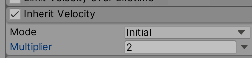 Set Mode to Initial and Multiplier to 2