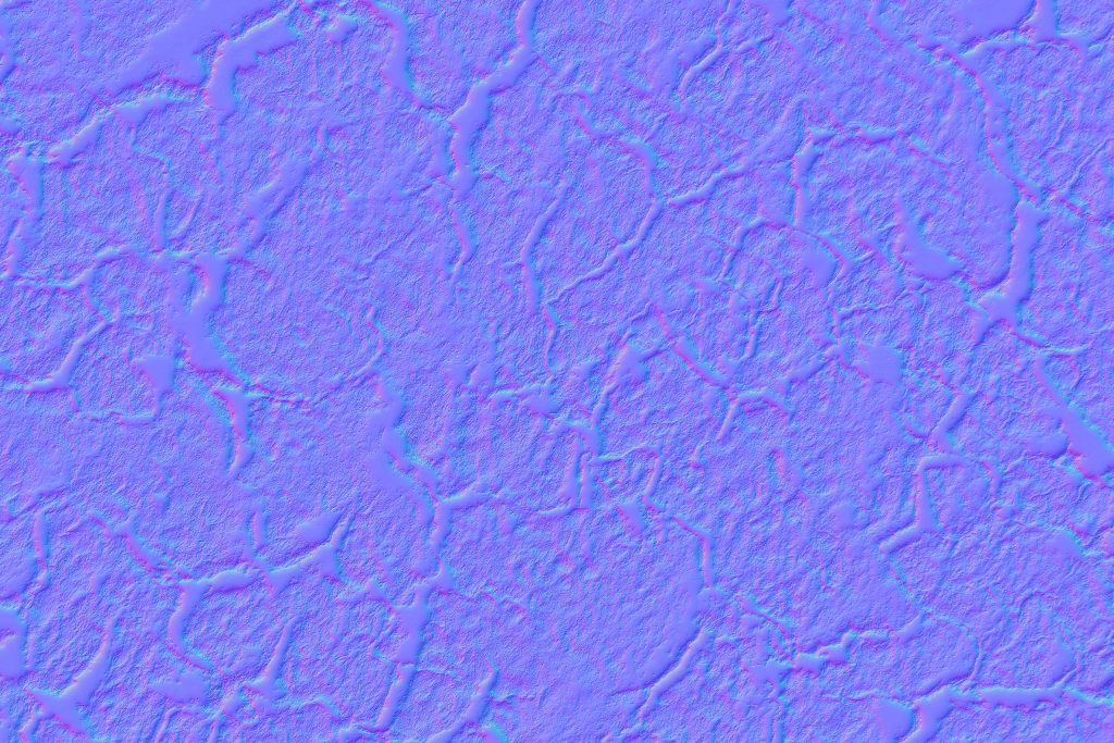 Example of a normal map