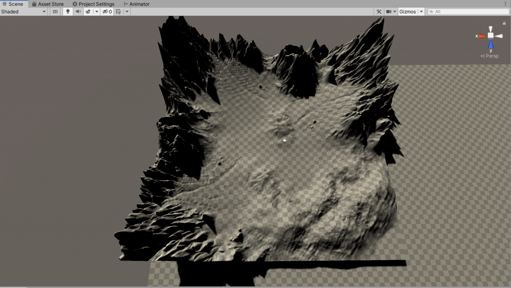Terrain created in this project_1