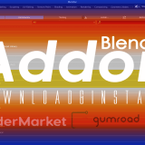 [Introduction to Blender] How to download and install add-ons & 3 recommended add-on articles
