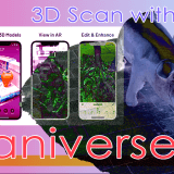 [iPad / iPhone Pro Series] How to easily create 3D models with the free 3D scanning app “Scaniverse”.