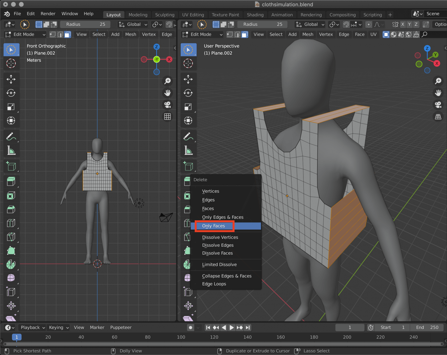 [Introduction To Blender] Let's Make Clothes With Cloth Simulation ...