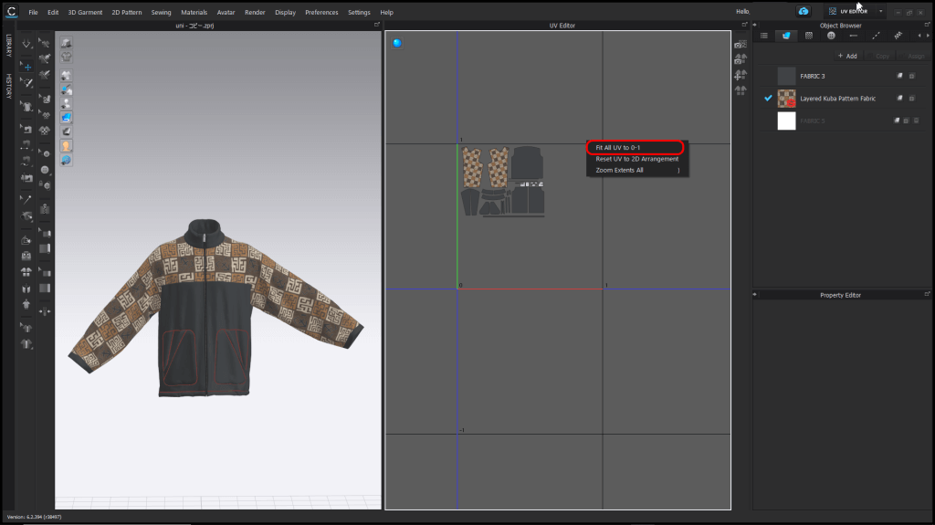 [CLO] How to create UV textures using the UV editing function. | STYLY