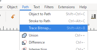 Trace Bitmap