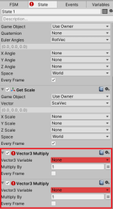 【Unity / PlayMaker入門】よく使われる変数の基礎から応用まで vector型編