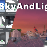 STYLY Studioアセット「SkyAndLights Set」マニュアル