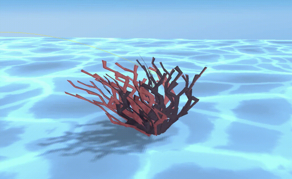 seaweed object red