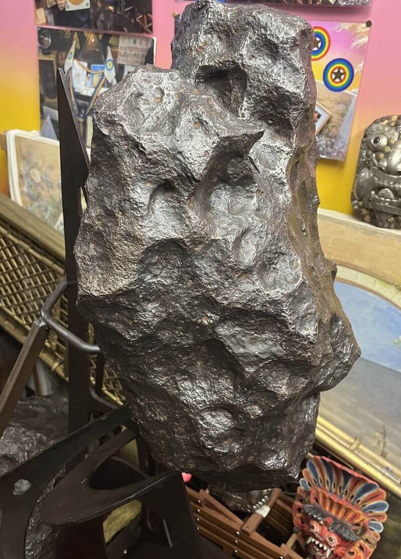 本物の隕石との初対面