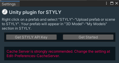 Cache Server is strongly recommended. Change the setting at Edit-Preferences-CacheServer.
