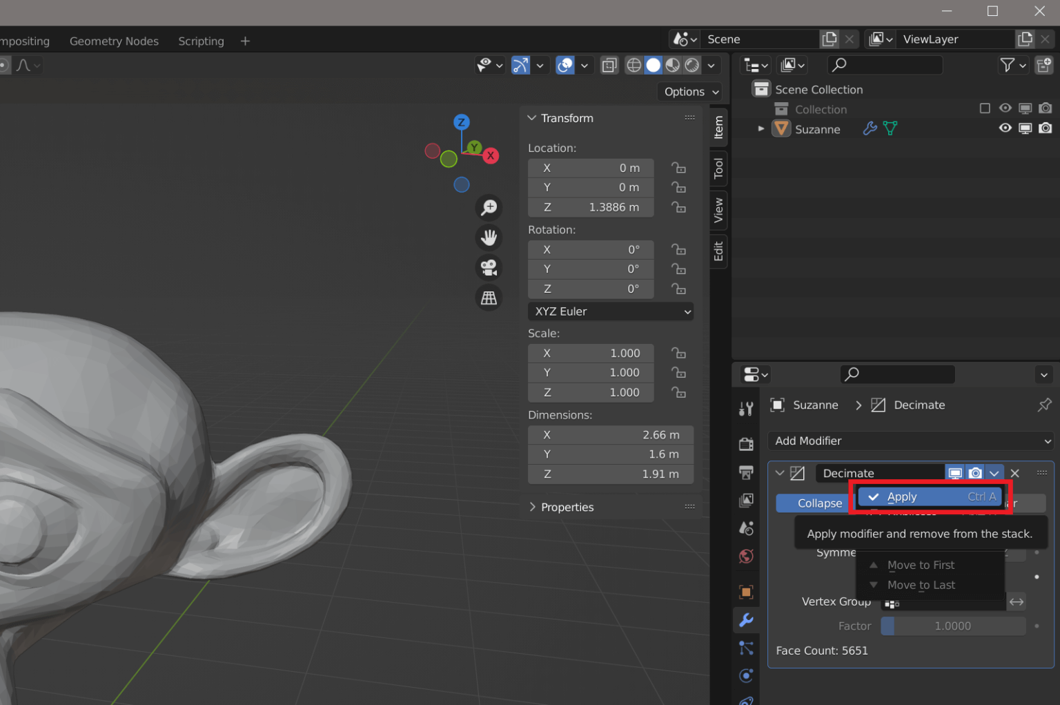 [Blender] Summary of how to modify 3D scanned models - STYLY