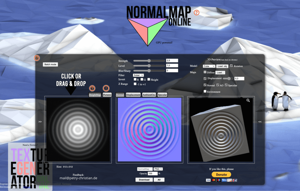 http://cpetry.github.io/NormalMap-Online/