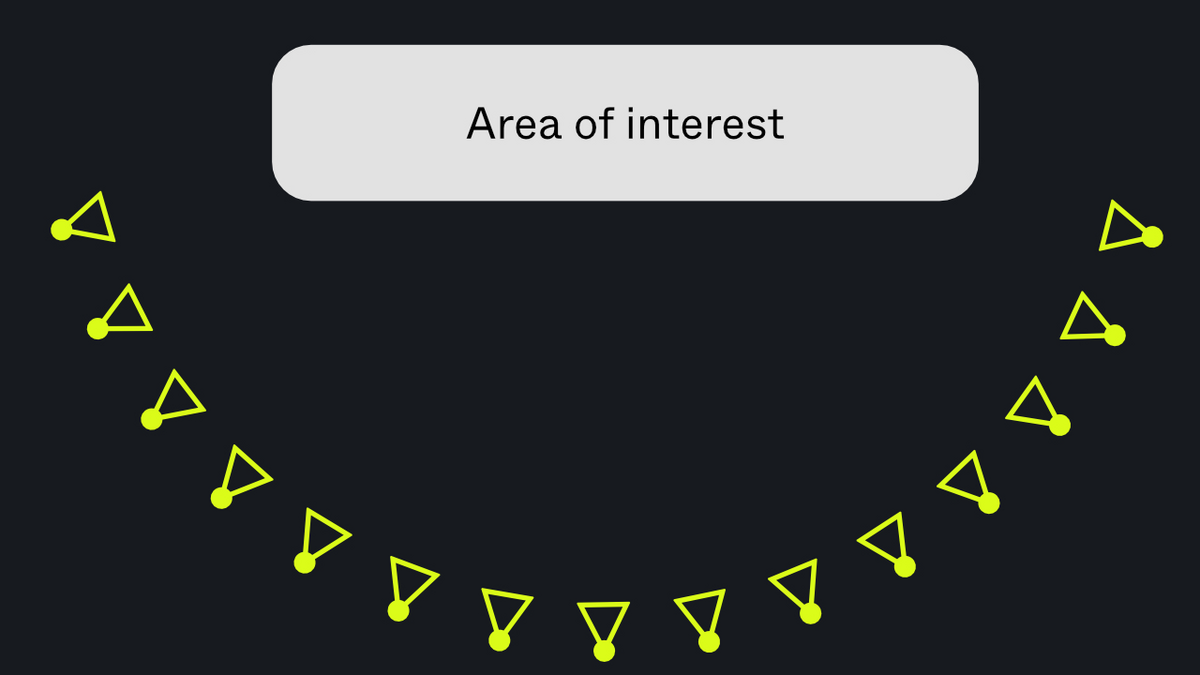 Mapping an AR hotspot.